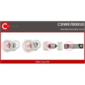 Innenraumgebläse CBW67600GS