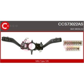 Lenkstockschalter für SKODA von CASCO