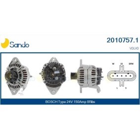 Acquista Alternatore da SANDO 2010757.1 a buon mercato per soli 499,26&nbsp;&euro;