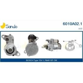 SANDO 6010A02.1 Startmotor AUDI A4 B9 Sedan (8W2, 8WC) 3.0 354 hk Bensinmotor