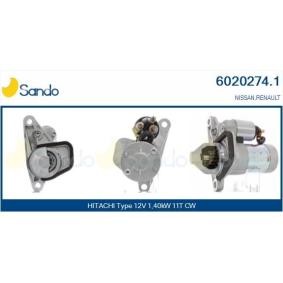 Anlasser 6020274.1 von SANDO günstig für 167,37&nbsp;&euro; online kaufen
