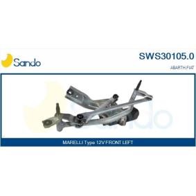 SANDO SWS30105.0 Scheibenwischergestänge FIAT GRANDE PUNTO (199) 1.3 69 PS Diesel