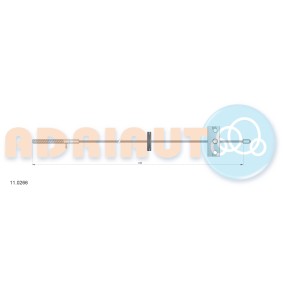 ADRIAUTO 11.0266 Handbremsseil ALFA ROMEO 156 (932) 2.5 190 PS Otto