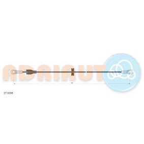 ADRIAUTO 27.0208 Cabo de freio de mão MERCEDES-BENZ 190