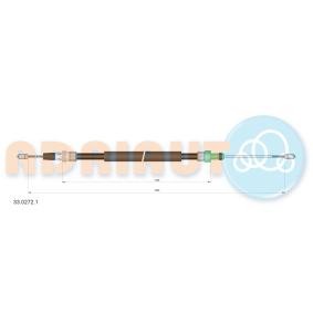 ADRIAUTO 33.0272.1 Cabo de freio de mão OPEL CROSSLAND X