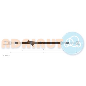 ADRIAUTO 41.0240.1 Cabo de freio de mão OPEL ARENA