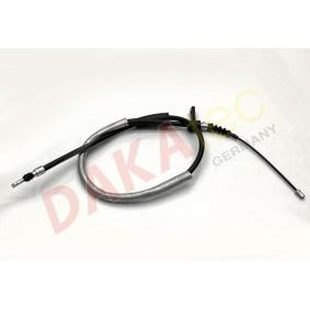 DAKAtec 600008 Handbremsseil ALFA ROMEO 156 (932) 2.5 190 PS Otto