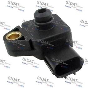 SIDAT 84.1627 Kraftstoffdrucksensor VOLVO XC60 II (246) 2.0 190 PS Otto