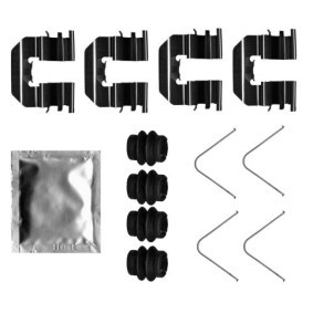 TEXTAR 82550600 Kit d'accessoires, plaquette de frein à disque HYUNDAI SONATA V (NF) 2.0 144 CV Essence