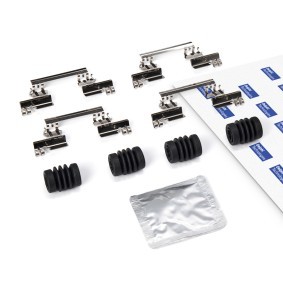 DELPHI LX0679 Kit d'accessoires, plaquette de frein à disque MAZDA 3 3/5 portes (BM, BN) 1.5 100 CV Essence