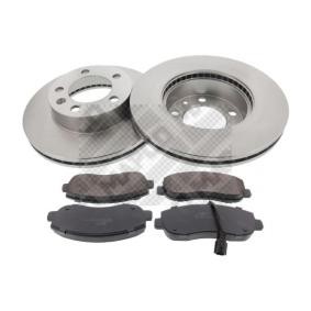 MAPCO 47720 Kit de travões NISSAN