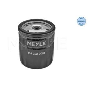 Köp Oljefilter av MEYLE 114 322 0004 till det låga priset 148,37&nbsp;kr