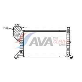AVA COOLING SYSTEMS JE7085 Kühlerlüfter JEEP COMMANDER