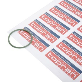 TOPRAN 628 317 Dichtring, Ladeluftschlauch FORD FIESTA