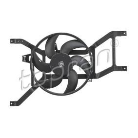 TOPRAN 701 779 Ventilateur moteur DACIA LOGAN MCV (KS_) 1.5 65 CV Diesel