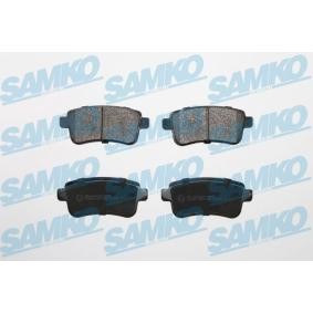 SAMKO 5SP1484 Bremsbeläge RENAULT Megane 4 Grandtour (K9A/M/N_) 1.6 115 PS Otto