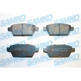 SAMKO 5SP1807 Bremseklosser MAZDA 6 Station Wagon (GY) 2.3 162 hk Bensinmotor
