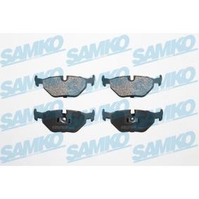 SAMKO 5SP297 Bremsbeläge BMW 5 Touring (E34) 2.0 150 PS Otto