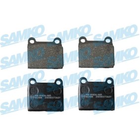 SAMKO 5SP362 Pastillas de freno VOLVO S70