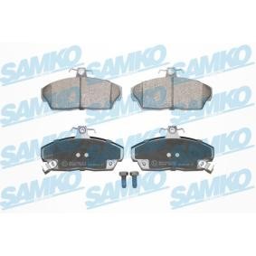 SAMKO 5SP430 Bromsbelägg ROVER 200 (RF) 1.1 60 hk Bensinmotor