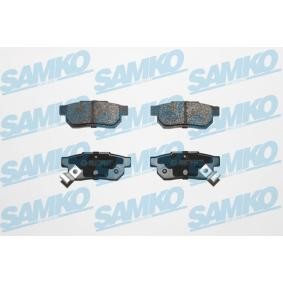 SAMKO 5SP506 Bromsbelägg ROVER 200 (RF) 1.1 60 hk Bensinmotor