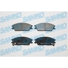 SAMKO 5SP542 Bromsbelägg HYUNDAI ACCENT 1 (X-3) 1.3 60 hk Bensinmotor
