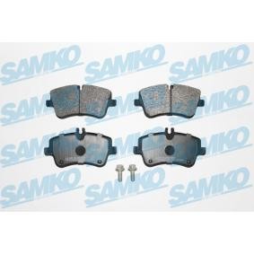 SAMKO 5SP767 Bremsbeläge MERCEDES-BENZ C-Klasse Sportcoupe (CL203) 2.5 204 PS Otto
