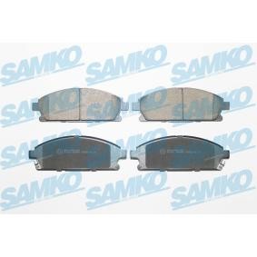 Acquista Kit pastiglie freni da SAMKO 5SP846 a buon mercato per soli 35,42&nbsp;&euro;