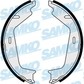Handbremsbeläge 88260 VOLVO S60 von SAMKO