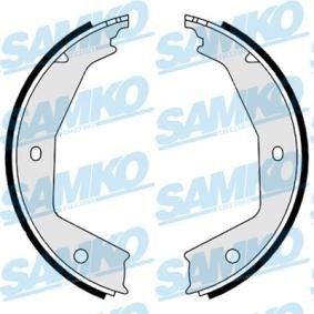 Kjøp Bremseskosett, håndbrems av SAMKO 89060 til den lave prisen 326,50&nbsp;kr