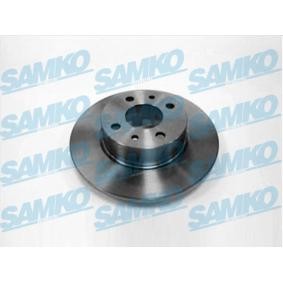 SAMKO A2161P Disque de frein LANCIA LYBRA SW (839BX) 1.6 103 CV Essence