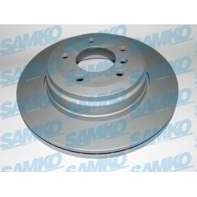 SAMKO B2016VR Bremsscheiben BMW 5 Touring (E61) 3.0 211 PS Otto