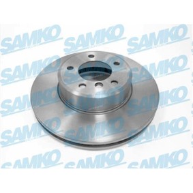 SAMKO B2037VR Bremsscheiben BMW 5 Touring (E61) 3.0 211 PS Otto