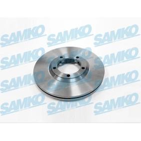 SAMKO H2091V Discos de freno HYUNDAI H100 Caja/Chasis 2.5 78 cv Gasoleo
