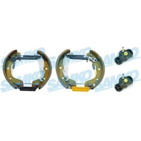 SAMKO KEG344 Kit freno, freno a tamburo DAEWOO NEXIA