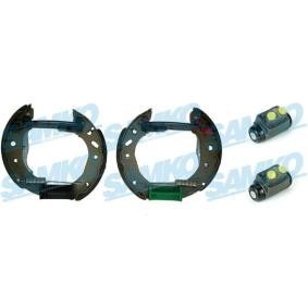 SAMKO KEG411 Kit freno, freno a tamburo FORD ESCORT