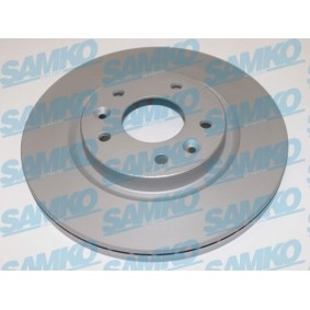 SAMKO N2045VR Bremsscheiben NISSAN Qashqai 2 (J11, J11_) 1.6 130 PS Diesel