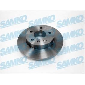 SAMKO O1431P Bromsskivor OPEL Astra Classic Caravan (A04) 1.4 90 hk Bensinmotor