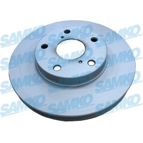 SAMKO T2878VR Bremsscheiben TOYOTA RAV 4 II (CLA2_, XA2_, ZCA2_, ACA2_) 2.0 150 PS Otto