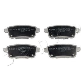 JAPKO 510704 Bremsbeläge RENAULT Megane 4 Schrägheck (B9A/M/N_) 1.6 160 PS Hybrid