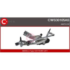 CASCO CWS30105AS Scheibenwischergestänge FIAT GRANDE PUNTO (199) 1.3 69 PS Diesel