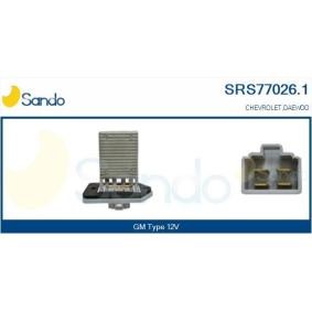 SANDO SRS77026.1 Résistance de chauffage CHEVROLET LACETTI (J200)