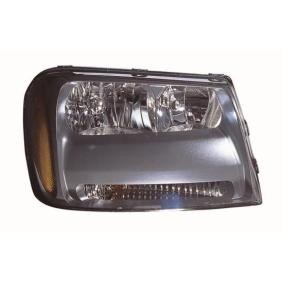 ABAKUS 335-1150R-AS2 Forlygter CHEVROLET TRAILBLAZER