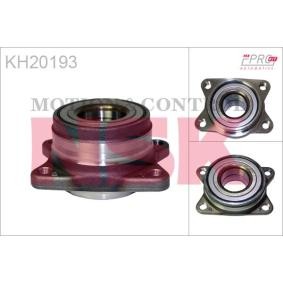 NSK KH20193 Roulement de roue MITSUBISHI GALANT 5 Stufenheck (E5A, E7A, E8A) 2.0 90 CV Diesel