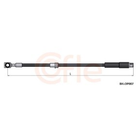 COFLE 92.BH.OP007 Mangueira de travão OPEL ASTRA G Cabriolet (F67) 2.0 192 cv Otto