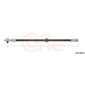 COFLE 92.BH.VK014 Bromsslang VW Polo Hatchback (6N1) 1.0 45 hk Bensinmotor