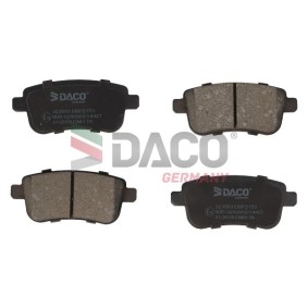 DACO Germany 323953 Bremsbeläge RENAULT Megane 4 Grandtour (K9A/M/N_) 1.6 115 PS Otto