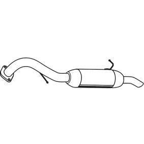 VEGAZ TS-481 Endschalldämpfer TOYOTA VERSO