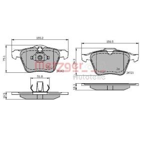 Acquista Kit pastiglie freni da METZGER 1170864 a buon mercato per soli 41,80&nbsp;&euro;