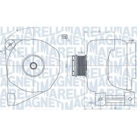 MAGNETI MARELLI 063731673010 Lichtmaschine VOLVO S80 I (184) 3.0 196 PS Otto